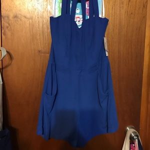 Blue romper
